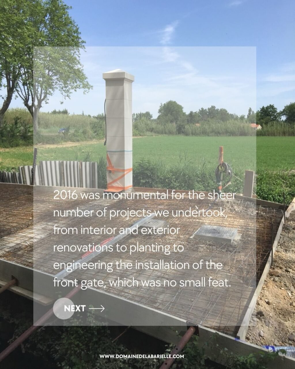 Instagram post from domainedelabarielle. This post is in position 14.