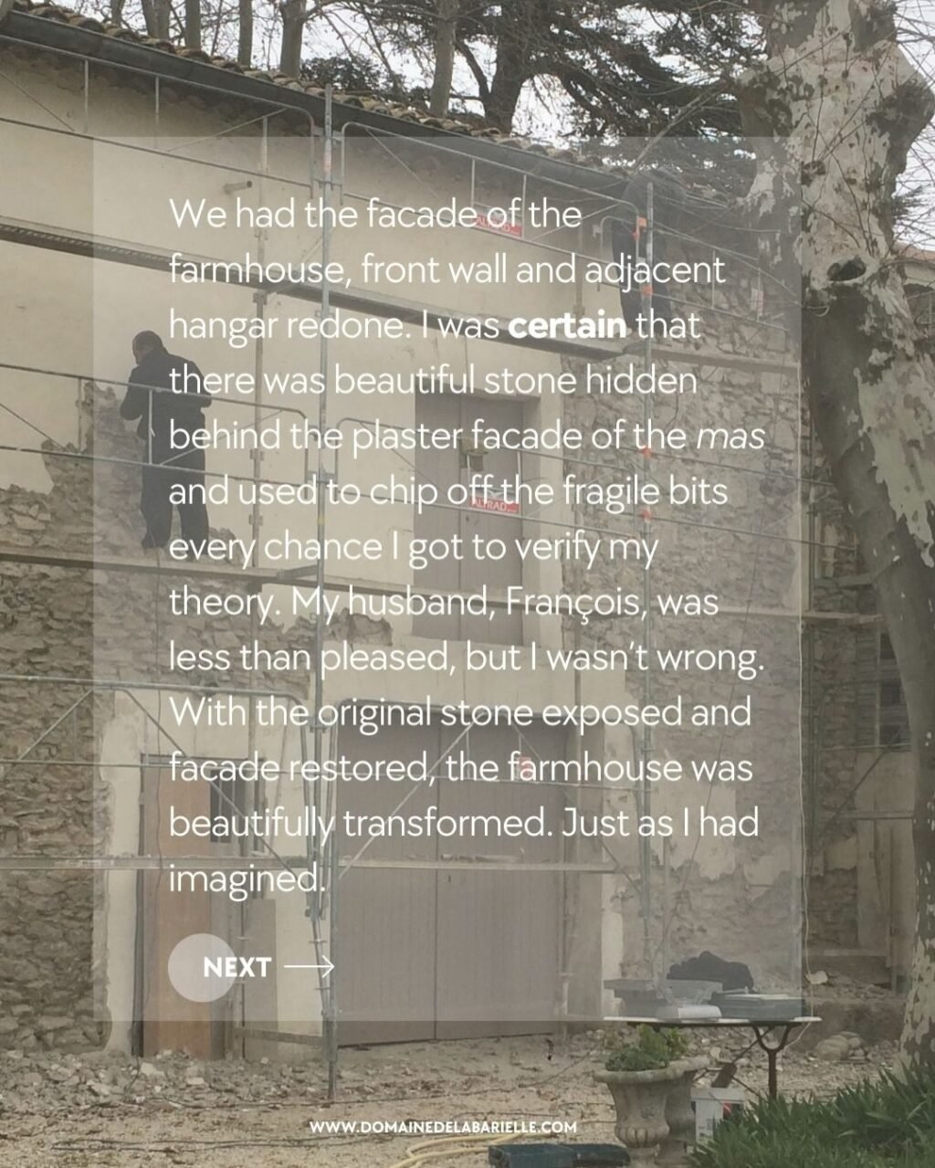 Instagram post from domainedelabarielle. This post is in position 2.